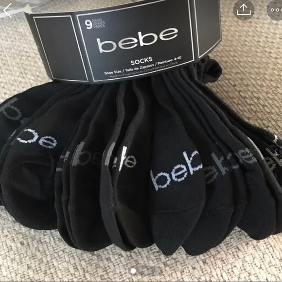 Bebe Accessories Bebe Logo Black Ankle Socks 9 Pairs Brand New Poshmark Bebe Accessories Bebe Logo Black Ankle Socks 9 Pairs Brand New Poshmark